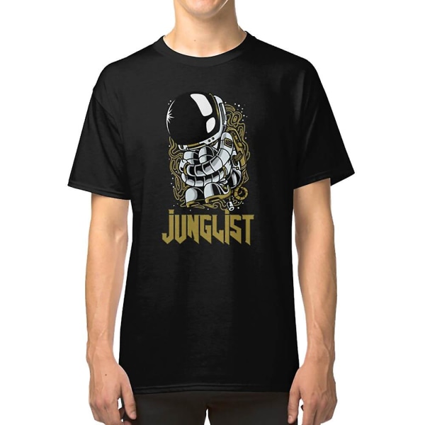 Astronaut Junglist Spaceman DnB T-paita XXXL