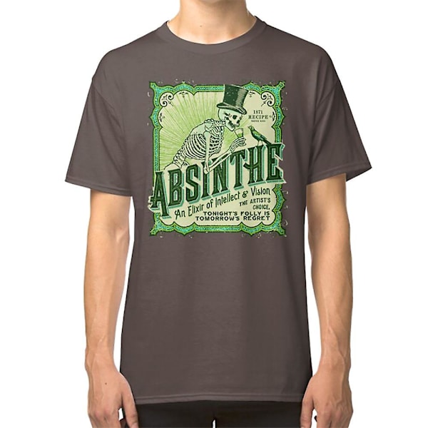 Absinthe Label T-shirt black S