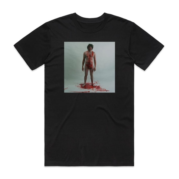 Jay Reatard Blood Visions Album Cover T-shirt Sort XL