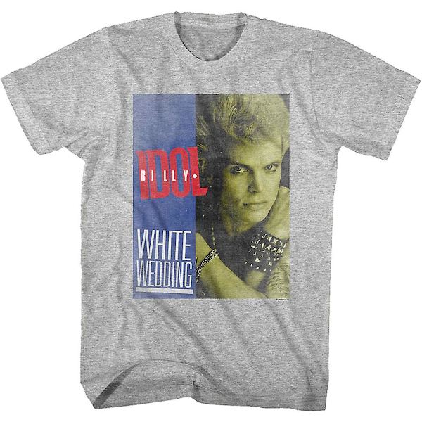 Valkoinen Wedding Billy Idol -T-paita XXL