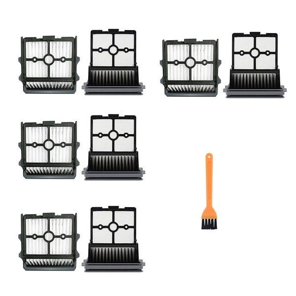 9 stk. filtre til First Floor S5 støvsuger skrubber reservedele udskiftning hjem