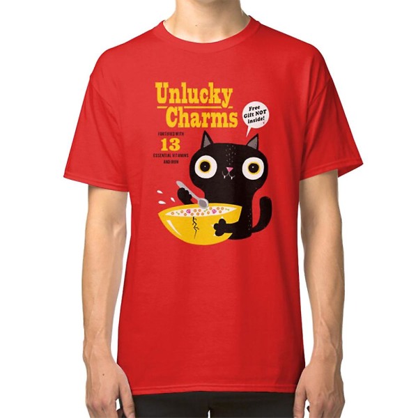 Olyckliga Charm-T-shirt black S