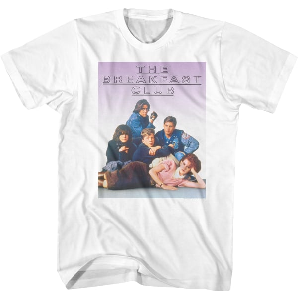 Klassisk The Breakfast Club-plakat T-skjorte L