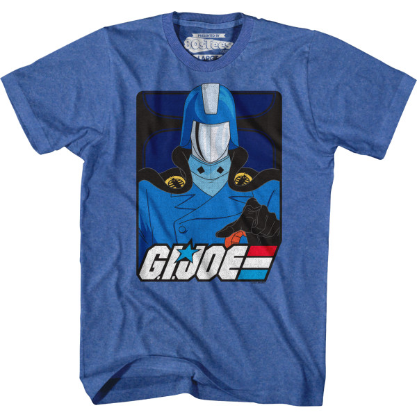 Cartoon Cobra Commander GI Joe T-shirt S