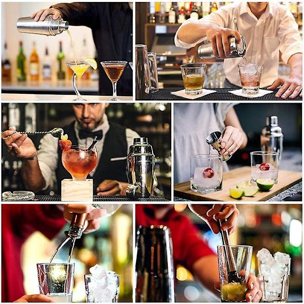 Kotibaari 20 osaa Cocktail Shaker Ammattimainen Baaritarvikkeet-A