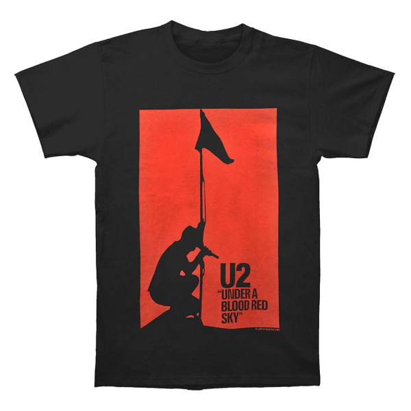 U2 Blood Red Sky T-skjorte XXL