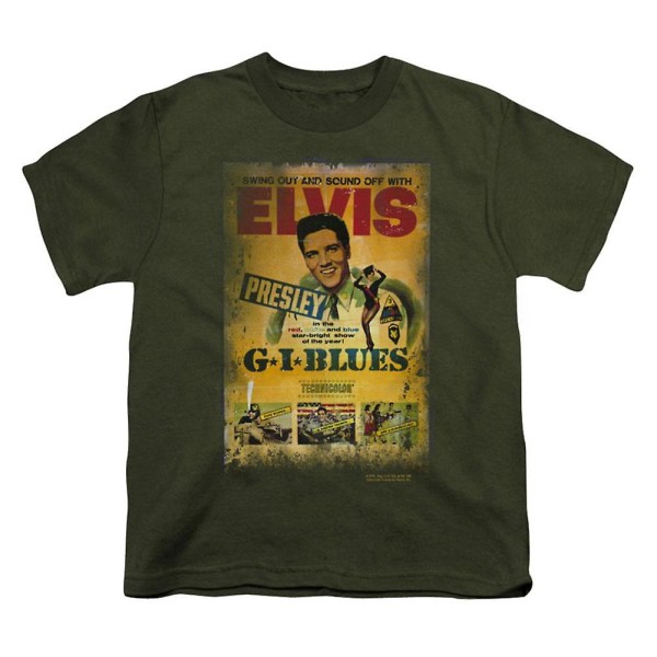 Elvis Presley G.i. Blues Poster T-shirt XL