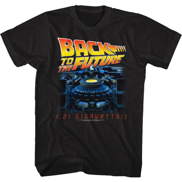 Gigawatts Tilbage Til Fremtiden T-shirt M