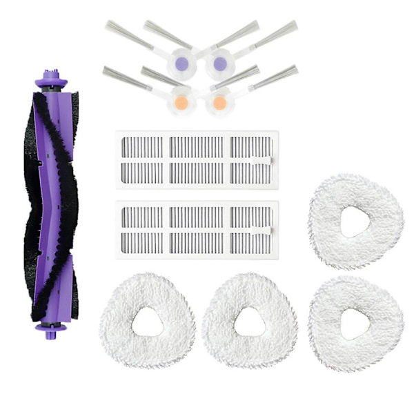 For Narwal Freo Multi-Purpose Mop J3 Roller V-Side Brush Mop Klut Hepa Filter Reservedeler