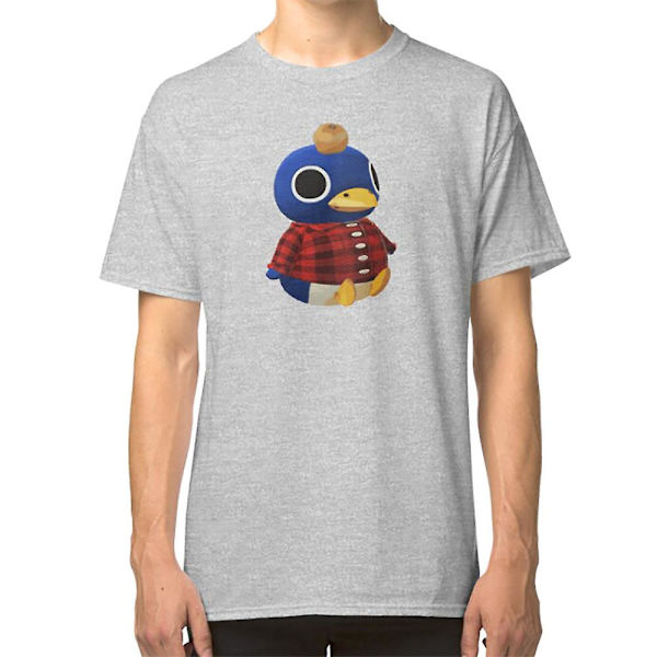 Oransje Hode Roald Skjorte Design T-skjorte grey M