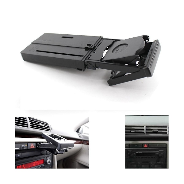 8E1862534j Bilkoppholder Teleskopisk Foldbar Koppholder for a4 B6 B7 Rs4 S4 2001-2008