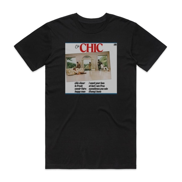 Chic Cest Chic Albumomslag T-shirt Svart S