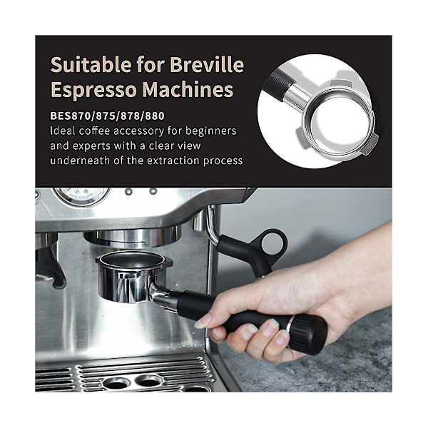 54 mm pohjaton portafilter-kahva barista-työkalut espressokoneelle BES870/875/878/880 espresso
