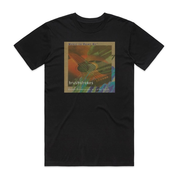 Phil Keaggy Musik att måla av penseldrag Cover T-shirt Svart M