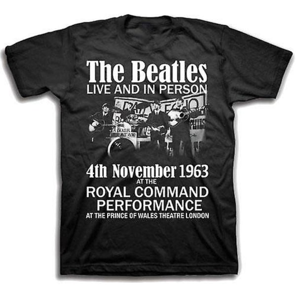 Beatles Live & in Person T-shirt XL