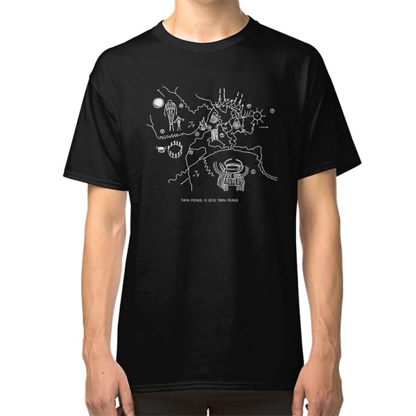 Twin Peaks - Cave Map T-shirt XXL