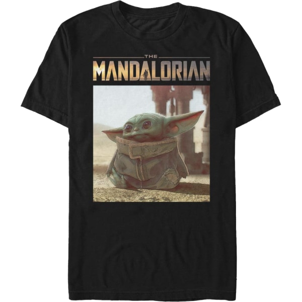 Sort The Mandalorian The Child Star Wars T-shirt S