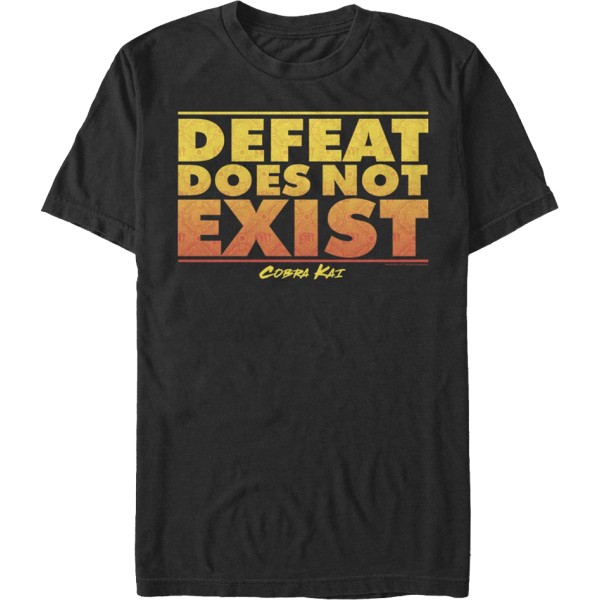 Defeat Does Not Exist Cobra Kai T-shirt S