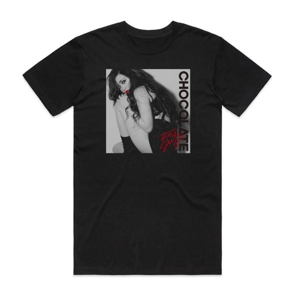 Chanmina Chokolade Album Cover T-Shirt Sort M