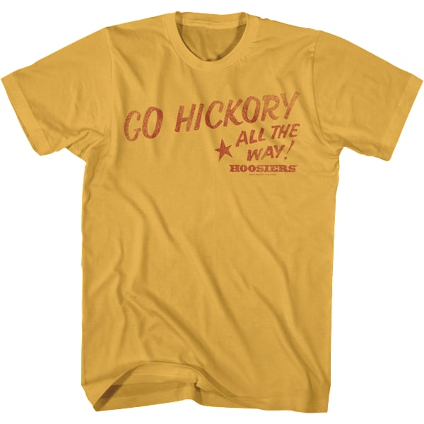 Go Hickory Hoosiers T-skjorte L