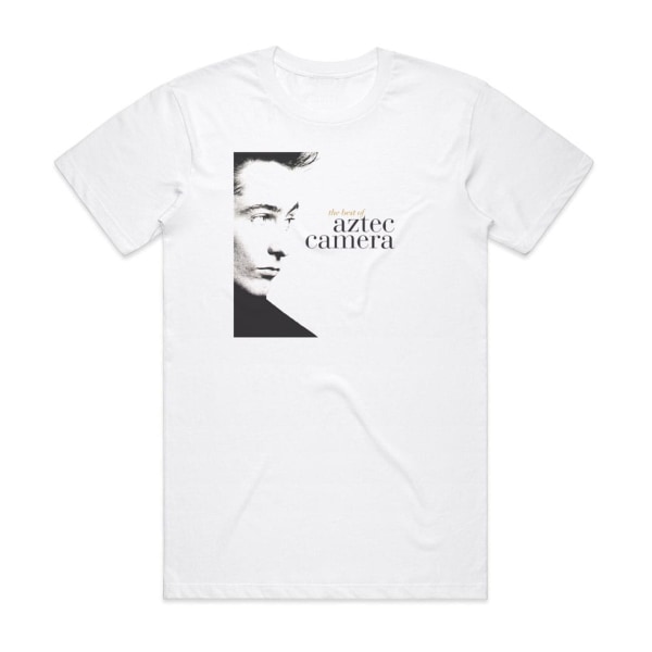 Aztec Camera The Best Of Aztec Camera Album Cover T-Shirt Hvid XXXL