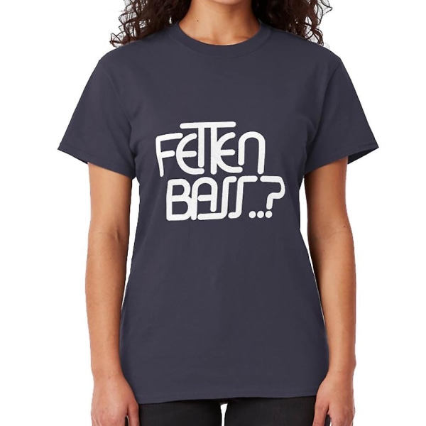 Fetten Bass ? (hvit) T-skjorte S