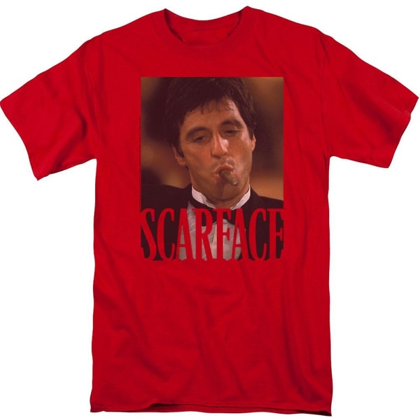 Scarface Rygende Cigar T-shirt XXL