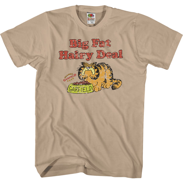 Big Fat Hairy Deal Garfield T-shirt XXXL