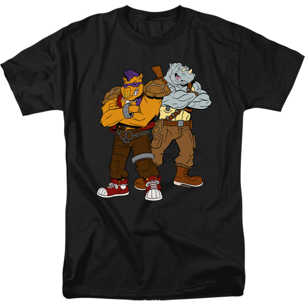 Bebop og Rocksteady Teenage Mutant Ninja Turtles T-shirt XL