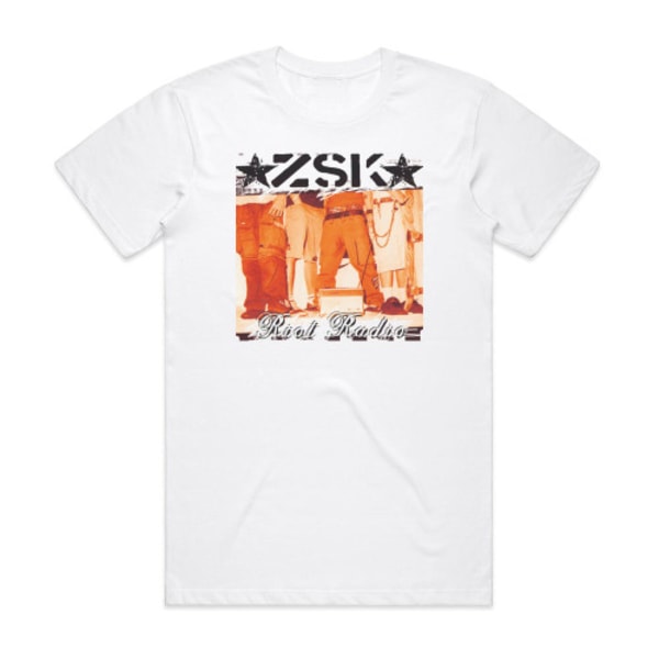 ZSK Riot Radio Album Cover T-Shirt White XL