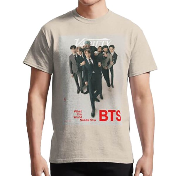 BTS T-shirt XXL sand