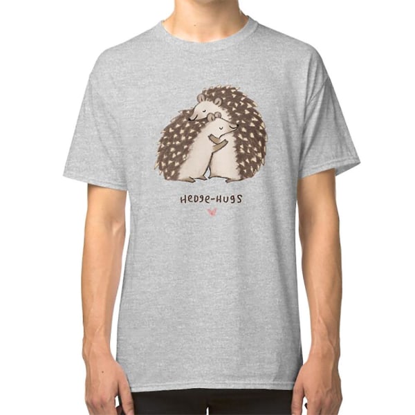 Hedge-hugs T-shirt grey XXXL