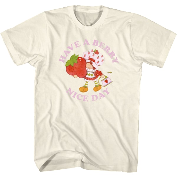 Have A Berry Nice Day Jordbær Shortcake T-shirt M