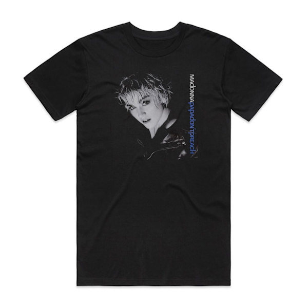 Madonna Papa Don't Preach -albumin kansikuva - T-paita, musta M