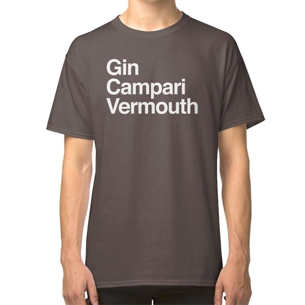 Negroni T-skjorte darkgrey S