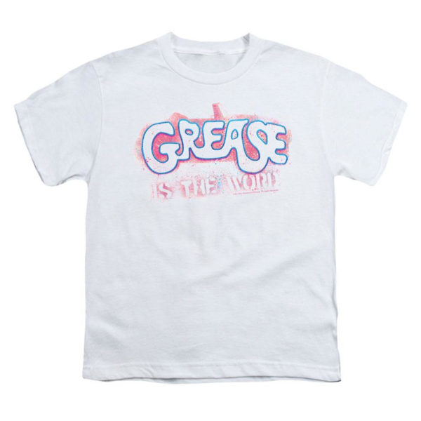 Grease Grease Is The Word Nuorten T-paita XXL