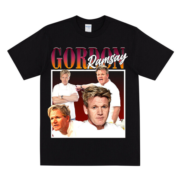 GORDON RAMSAY Homage T-shirt Black XXL