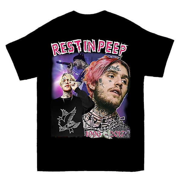 Rest In Lil Peep T-skjorte M