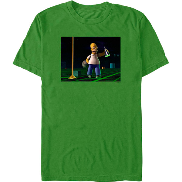 3-D Homer Simpson T-skjorte S