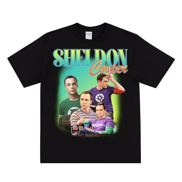 SHELDON COOPER Hyllningströja Black XL