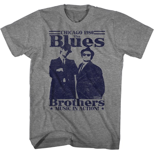 Chicago 1980 Blues Brothers -paita XXXL