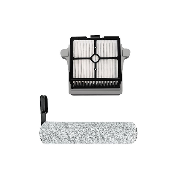 Rullebørste Hovedbørste HEPA-filter for Floor One Pro/Floor One 2.0 Pro LED Skrubbetilbehør