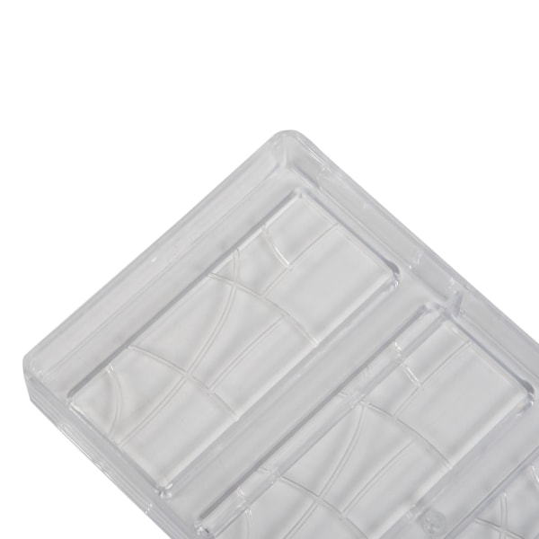 2X Chokoladeform til Slik, Bageform til Slik, Kagedekoration, Transparent Chokoladeform