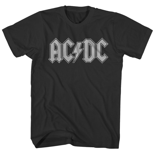 AC/DC T-shirt Klassisk spänningslogotyp AC/DC-tröja L