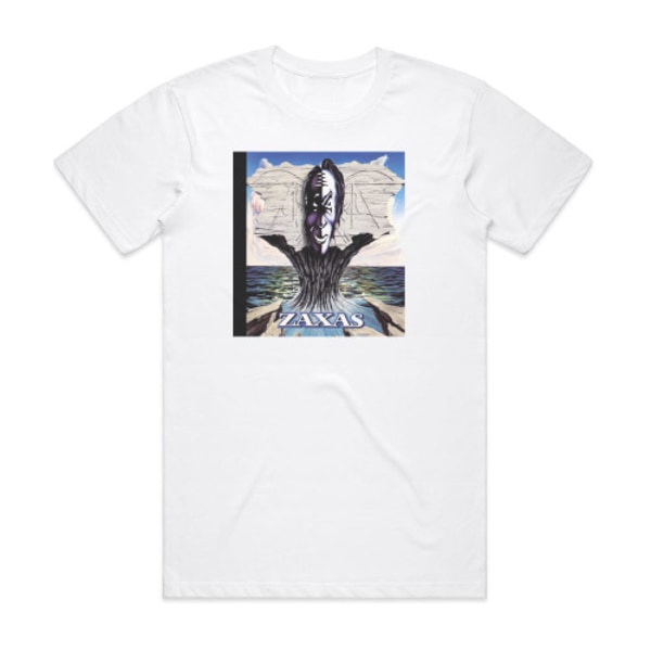 Zaxas Zaxas Album Cover T-Shirt Vit M