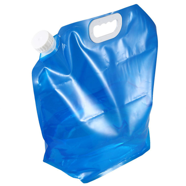 Hopfällbar kanna 10 liter blå