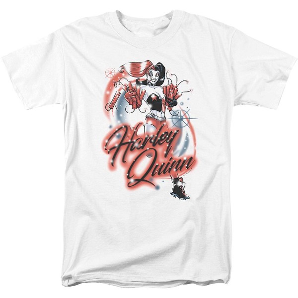 Airbrush Harley Quinn DC Comics T-shirt S