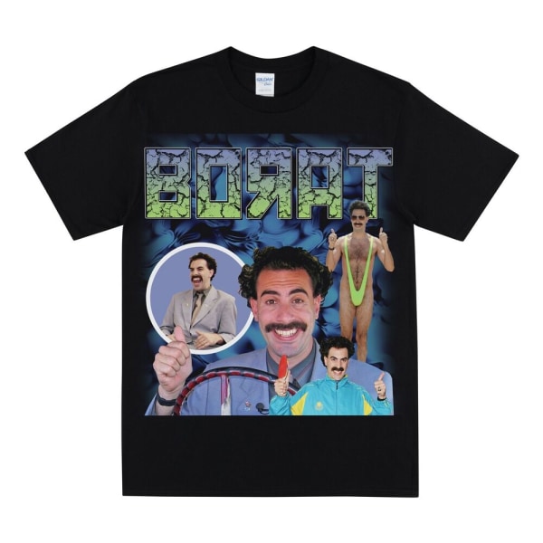 BORAT Tribute T-shirt Black S