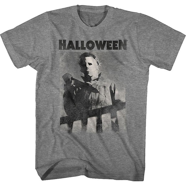 Distressed The Shape Halloween T-shirt XL