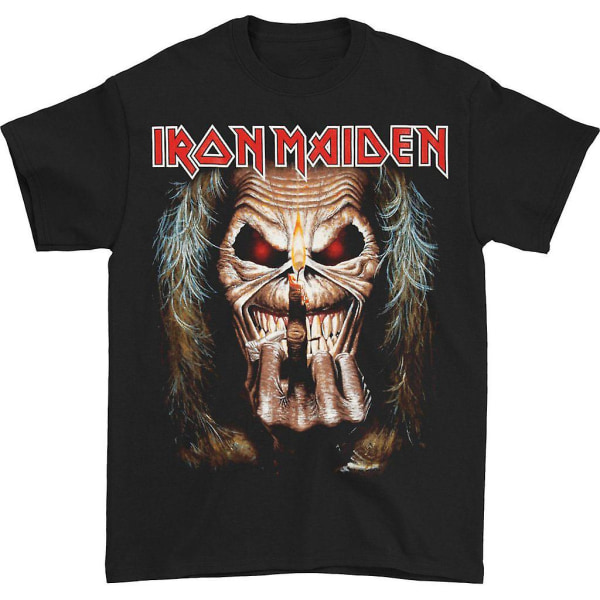 Iron Maiden Eddie Candle Finger T-shirt XXXL